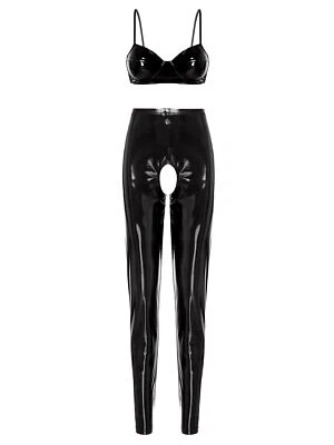 Conjunto de lencería para mujer Disfraz Ropa de club nocturno Stgae Performance Catsuit ajustado Babydoll Foto 1 de 2