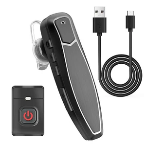 Wireless Bluetooth Earphone for Baofeng UV5R series UV-82 BF-888S Walkie Talkie - Zdjęcie 1 z 16