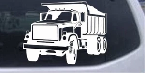 Dump Truck Construction Car or Truck Window Laptop Decal Sticker 6X4.6 - Picture 1 of 33