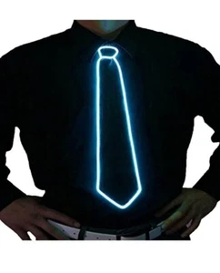  Party LED Krawatte Neuheit  - Bild 1 von 8