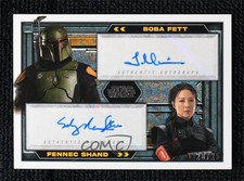 2022 Topps Star Wars The Book of Boba Fett Dual 20/25 Ming-Na Wen Auto 02ro