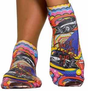 Damen WIGGLESTEPS Sneaker - ONE SIZE (Gr. 36/40) - Motiv: 04721 - Autoliebe - Bild 1 von 8