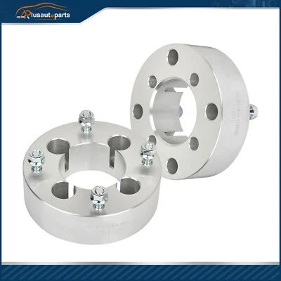 2X 2" 4x110 to 4x137 Wheel Adapters 4 Lug For 1997-2004 Honda Foreman 400 450 Foto 1 de 4