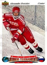 1991-92 Upper Deck Czech World Juniors #8 Alexander Sverztov