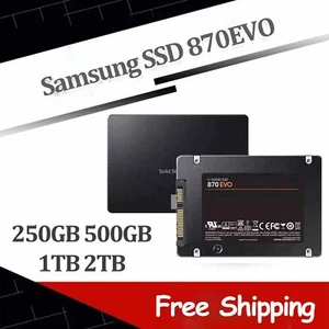 SAMSUNG SSD 870 EVO 2.5" SATA III Internal Solid State Drive 2/1TB 250/500GB lot - Picture 1 of 19