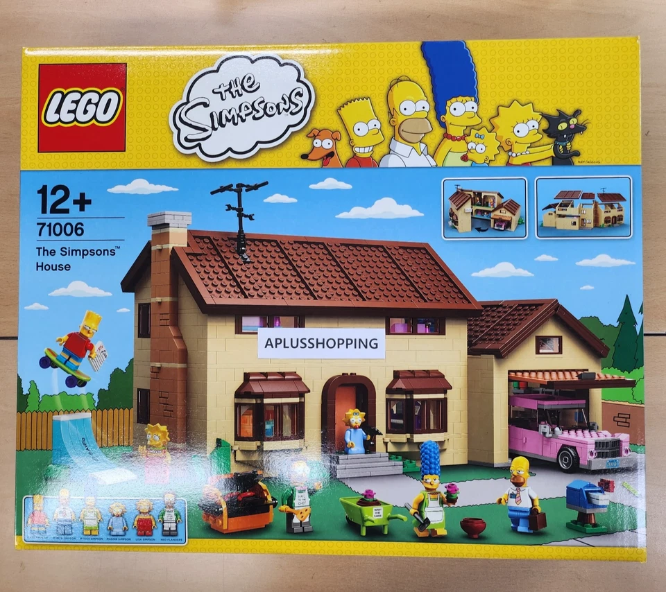 Дом Симпсонов LEGO 71006 2523 детали ускоренная доставка - запечатанный - Изображение 1 из 4