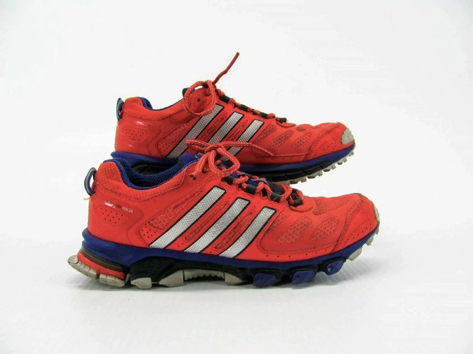 Adidas Mujer Zapatos Response Trail 20 Talla 7M Rojo Tenis para Correr Usados qp Foto 1 de 4