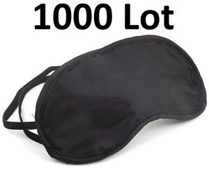 1000x Eye Mask Sleep Soft Sleeping blindfold rest relax travel aid WHOLESALE Lot