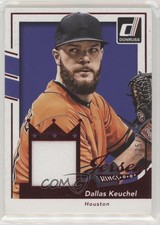 2016 Panini Donruss Jersey Kings Red /199 Dallas Keuchel #JK-DK