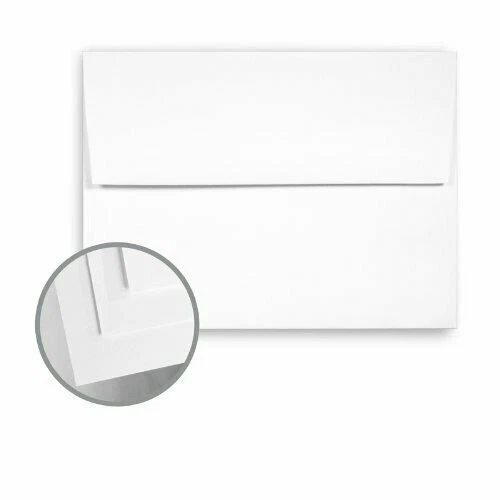 Finch Fine Bright White A7 Envelopes, 5 1/4 x 7 1/4, 24w(90gsm), 250 Per Box - Image 1 of 1