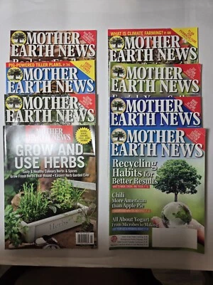 8 Mother Earth News magazines 2020To2021  Gardening homesteading farming Foto 1 de 4