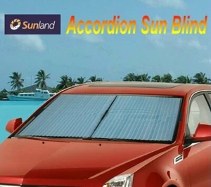 Sunland Accordion Blind Interior Sun Shade [Size: Medium] - Bild 1 von 4