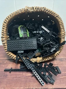 Bulk Black Lego Pieces 1 Lb 15 Oz. Sorted and Cleaned. - Picture 1 of 4