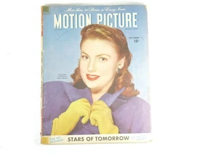 Motion Picture Magazine Oct 1945 Joan Leslie Cover - Picture 1 of 12