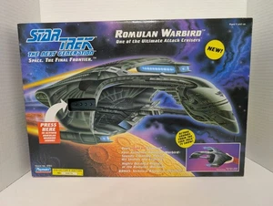 VINTAGE 1993 Star Trek TNG Romulan Warbird Playmates NIB Sounds Blueprint - Picture 1 of 7