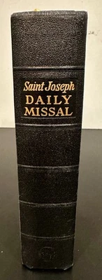 Saint Joseph Daily Missal (1956, Hardcover) Completely Revised Edition - Image 1 of 4