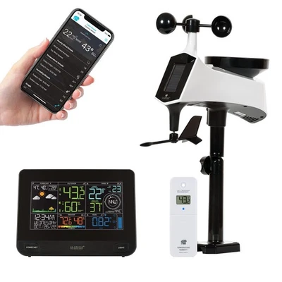 Professional Smart Wi-Fi Weather Station with Remote Monitoring (400 Foot Ran... - Image 1 of 4