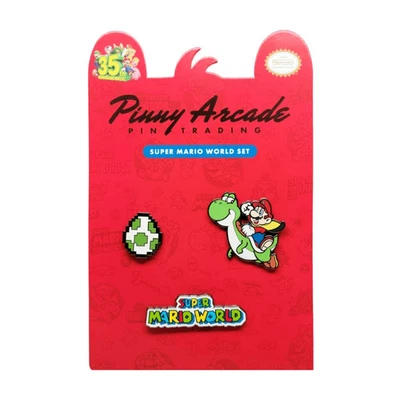 Juego de prendedores Super Mario World - Pinny Arcade, prendedores Mario 35 aniversario *SELLADOS* Foto 1 de 4