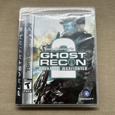 Tom Clancy's Ghost Recon Advanced Warfighter 2 (Sony PlayStation 3 2007 NEW) PS3 - Image 1 of 4