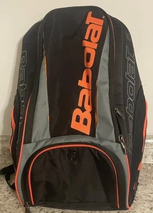 Babolat Pure Drive Tennis Bag Backpack 753047 BLACK/ORANGE **NEW** - Picture 1 of 4