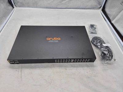Aruba 6000 CX Power Over Ethernet Switch 24x GbE RJ45 Ports (R8N87A) - Image 1 of 4