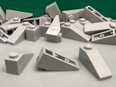 LEGO Slope 1x3 25° 4286 Light Bluish Grey From Rivendell Set 10316 - 20 Pieces - Image 1 of 3