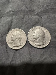 2 1966 Quarters - Picture 1 of 2