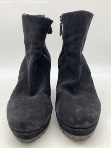 Original Prada Wedges schwarze Damenstiefel – US 39,5 - Bild 1 von 9
