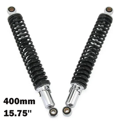 Suspensión amortiguador trasero 400 mm 15,75"" negro para Honda XL185 XL185S XL125S Foto 1 de 4