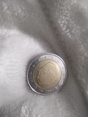 (Raro!) Moeda 2 euros, 2004 Bélgica - Imagem 1 de 4