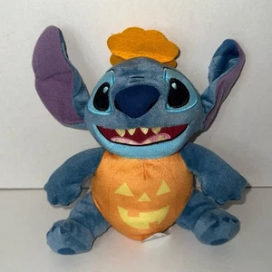 Disney Just Play Lilo & Stitch Halloween Kürbisstich 9,5 Zoll Plüschtier Stofftier - Bild 1 von 6