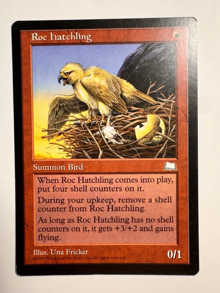 MTG Magic the Gathering Roc Hatchling (113/167) Weatherlight LP - Image 1 of 1