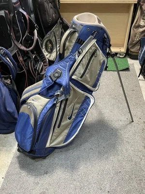 Nike Sport IV 8-way Golf Stand Bag | Blue/Gray |Revolving Dual Strap - Image 1 of 4