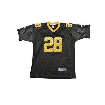 Camiseta Reebok Para Hombre 56 New Orleans Saints 28 Mark Ingram NFL Sobre el Campo Malla Negra Foto 1 de 4