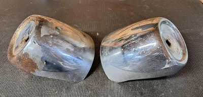 Chevy Bel Air 210 150 1957 parachoques delanteros protectores se envía a todo el mundo Foto 1 de 4