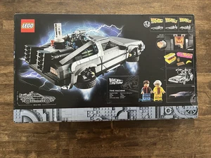 LEGO Icons Zurück in die Zukunft Zeitmaschine 10300 DeLorean Auto - Fabrikversiegelt - Bild 1 von 17