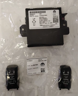 OEM Wireless Control Key Fobs / Module Receiver  2019-2024 Ram 1500 68583947AA - Image 1 of 4