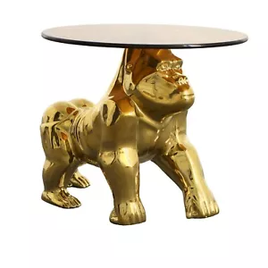 Maximalist Design G'rilla Modern Pop Art Accent Table Luxury Sculptural Decor - Picture 1 of 5
