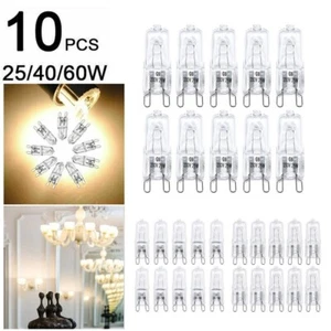 10pcs G9 Filament Lamp 220V Warm White New Halogen Light Bulbs Ovens - Picture 1 of 13
