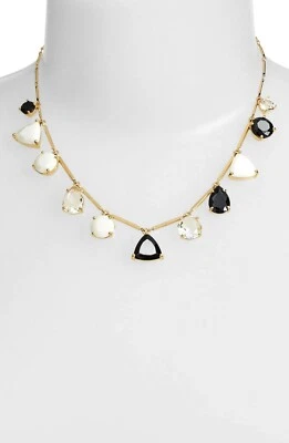 Collar COLLAR Kate Spade LUCES PARPADEANTES FRONTALES Vegas Jewels ORO NEGRO Foto 1 de 4