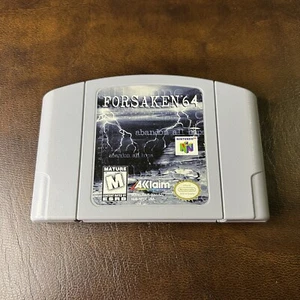 Forsaken 64 N64 Nintendo 64 cartuccia autentica solo testata! - Foto 1 di 4