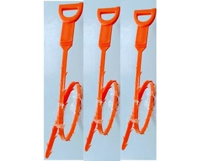 Drain Tool 3 Pack, Remove Hair and Clogs Fast in Sink and Showers.  - Picture 1 of 6