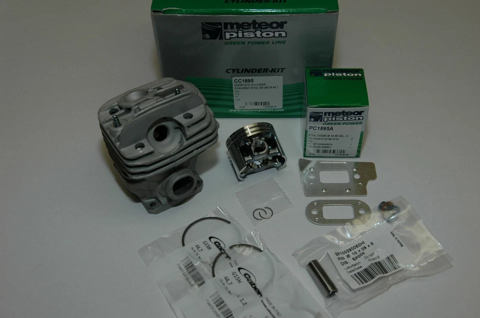 xx CC1895 Original METEOR 44 7mm Zylinder Zylindersatz für Stihl 026 MS 260