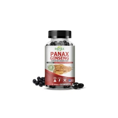 Pure Korean Red Panax Ginseng Extract Capsules - No additives or fillers - Image 1 of 4