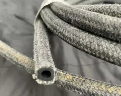 Manguera de gas de tela trenzada continental alemana ID de 5 mm VW Bug+Bus con carbohidratos se vende a pie Foto 1 de 4