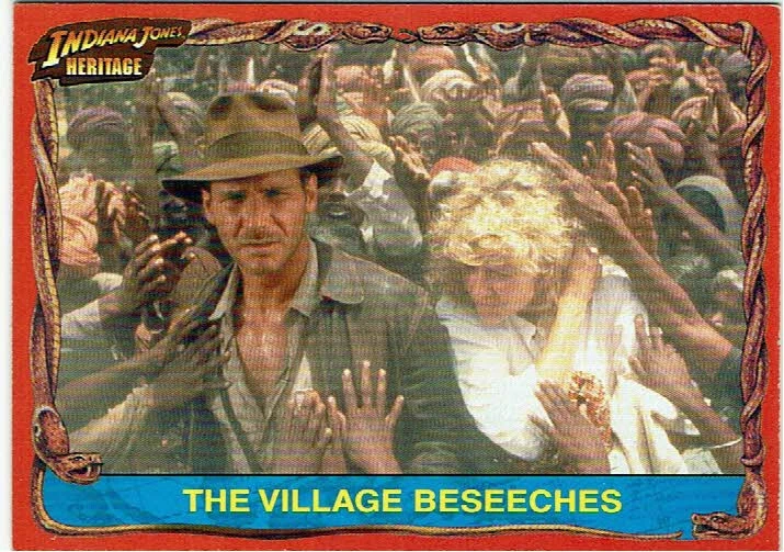 Indiana Jones Heritage Topps 2008 White Back Parallel Chase Card #34 - #031/500 - Image 1 of 1