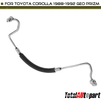 全新空调制冷剂放电软管 适用于 Geo Prizm 1989 丰田卡罗拉 88-93 1.6L — 第 1/4 张图片