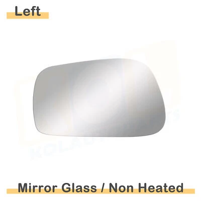 Espejo de vidrio para Toyota Matrix Corolla 2003-2008 conductor lado izquierdo plano #2952 Foto 1 de 4