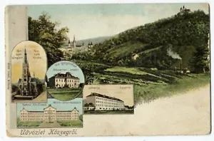 Udvozlet Gruss Aus Koszegrol Hungary Antique Postcard 012313 OS - Picture 1 of 2