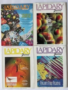 Vintage Lapidary Journal-Gem Cutting /Jewelry- 1993- MAY/JUNE/JULY/AUGUST - EUC - Bild 1 von 13